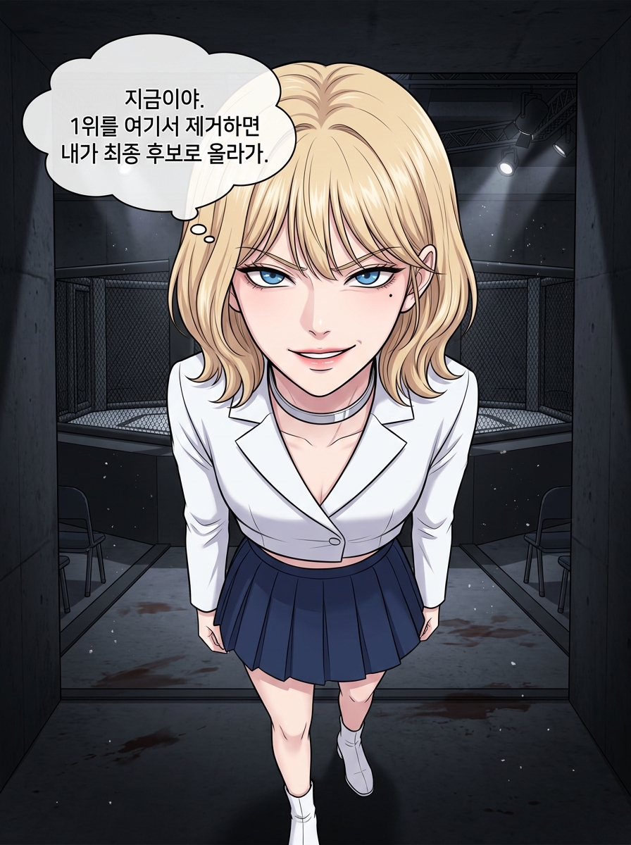 붉은 리본의 각성 3컷