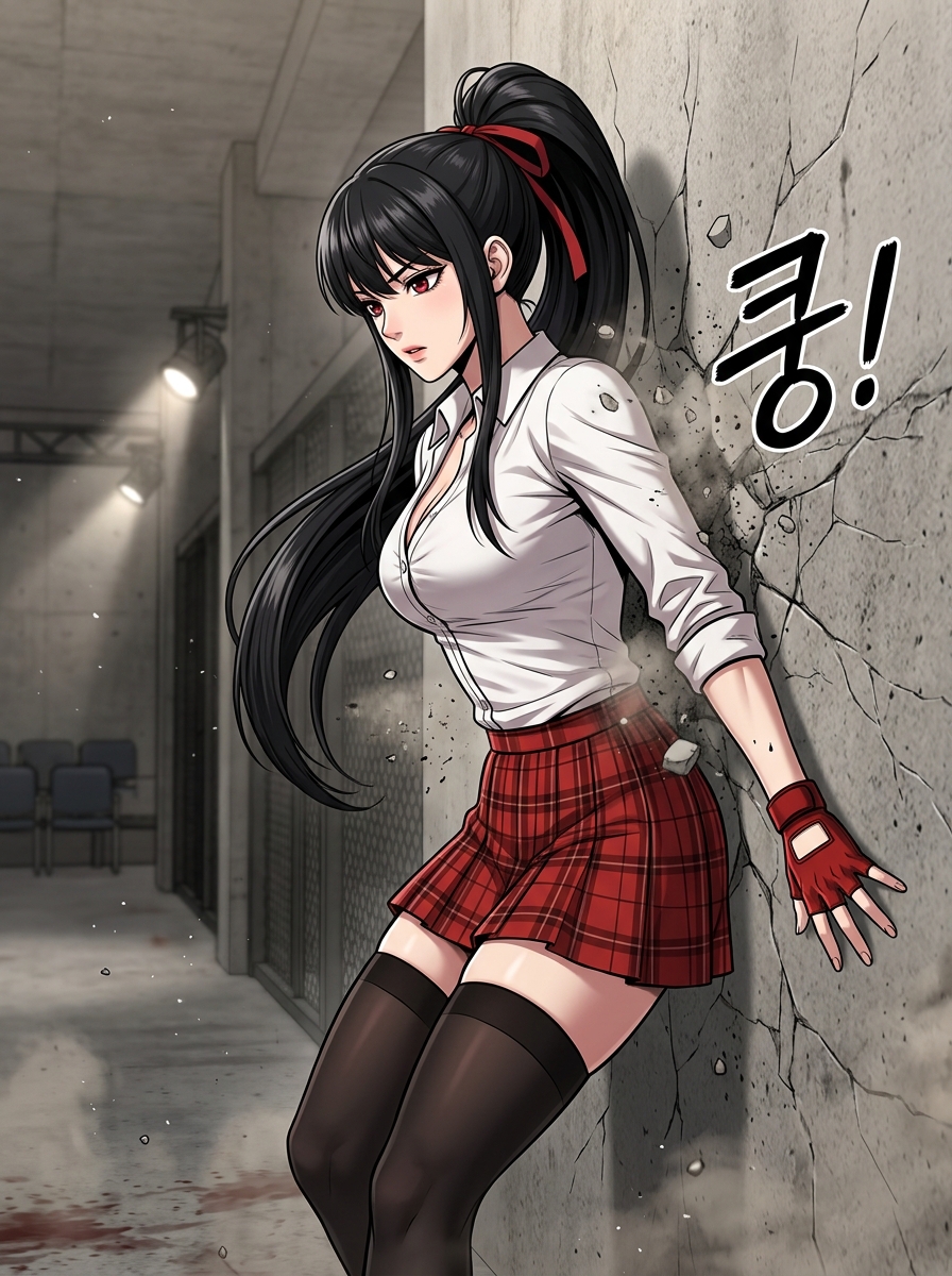 붉은 리본의 각성 6컷