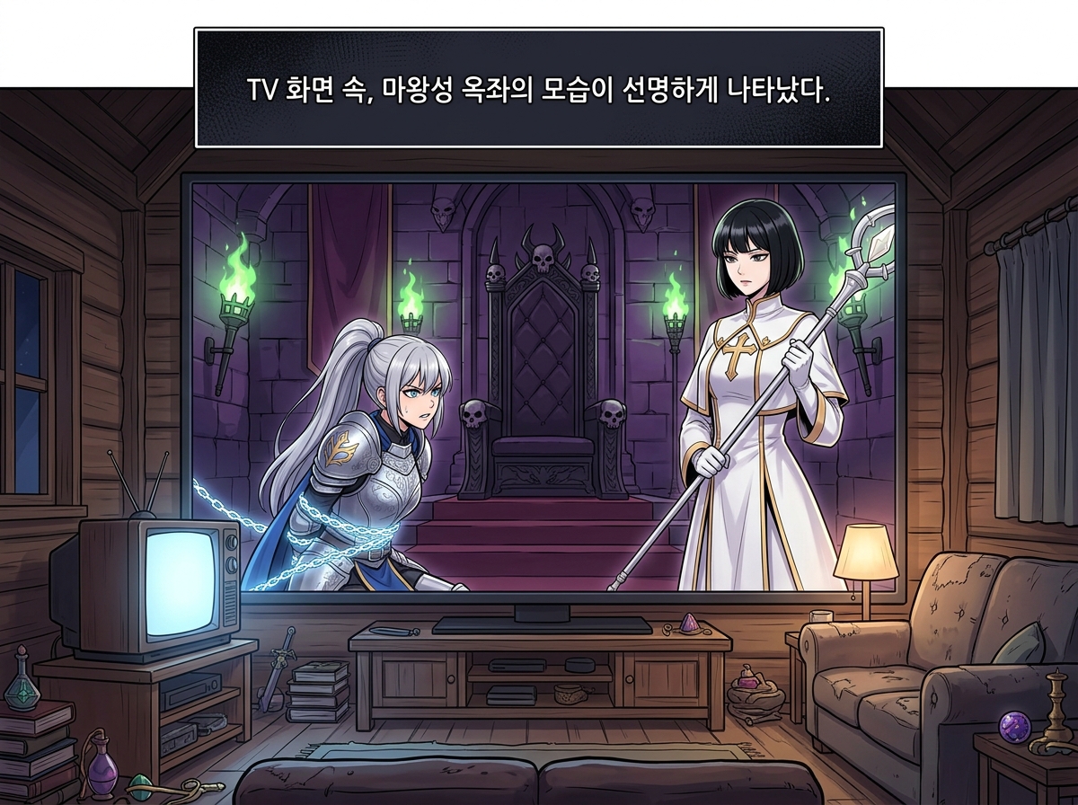 마왕성 인질 생중계 5컷