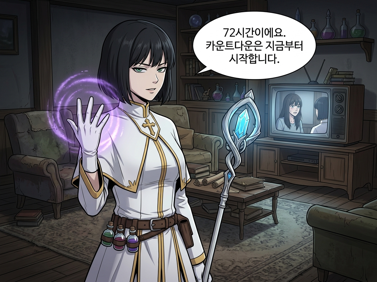 마왕성 인질 생중계 12컷
