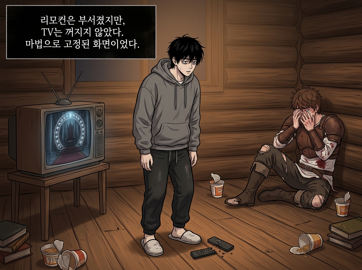 마왕성 인질 생중계 23컷
