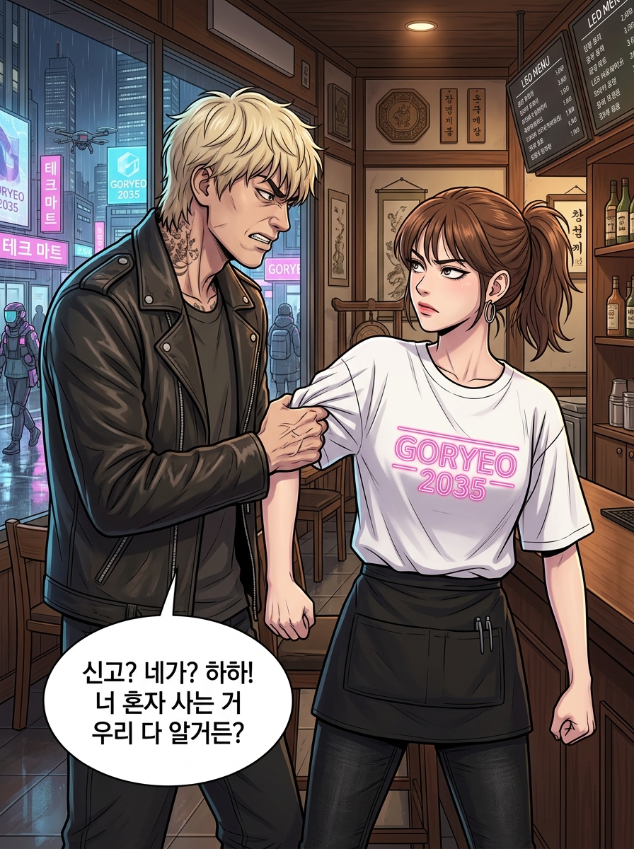 고려무사의 네온시티 생존기 20컷