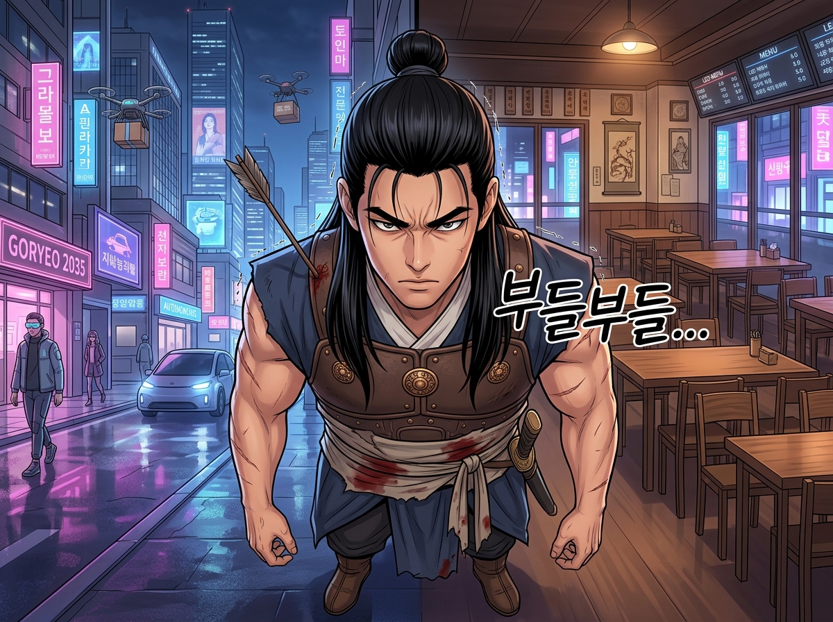 고려무사의 네온시티 생존기 22컷