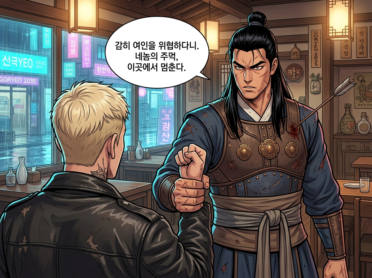 고려무사의 네온시티 생존기 26컷