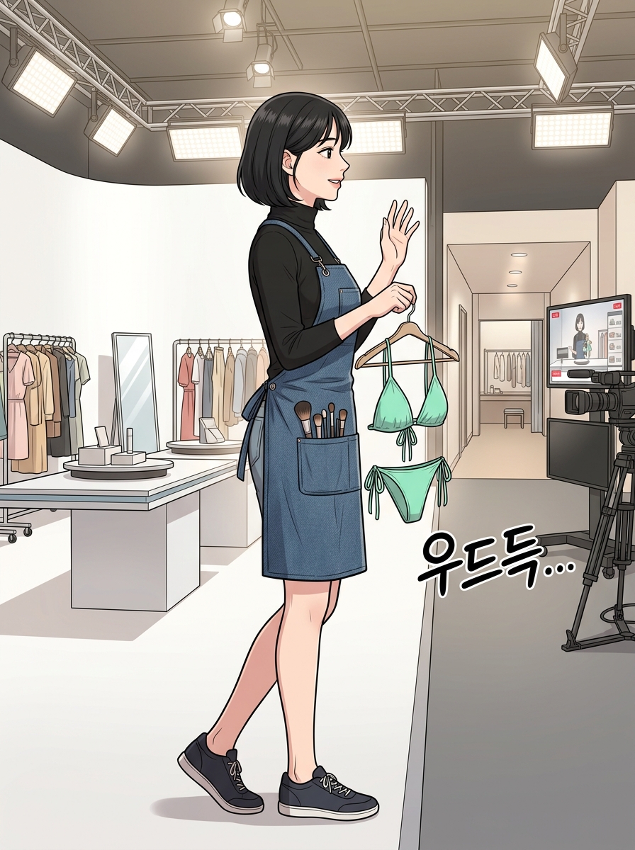 런웨이는 비키니 6컷