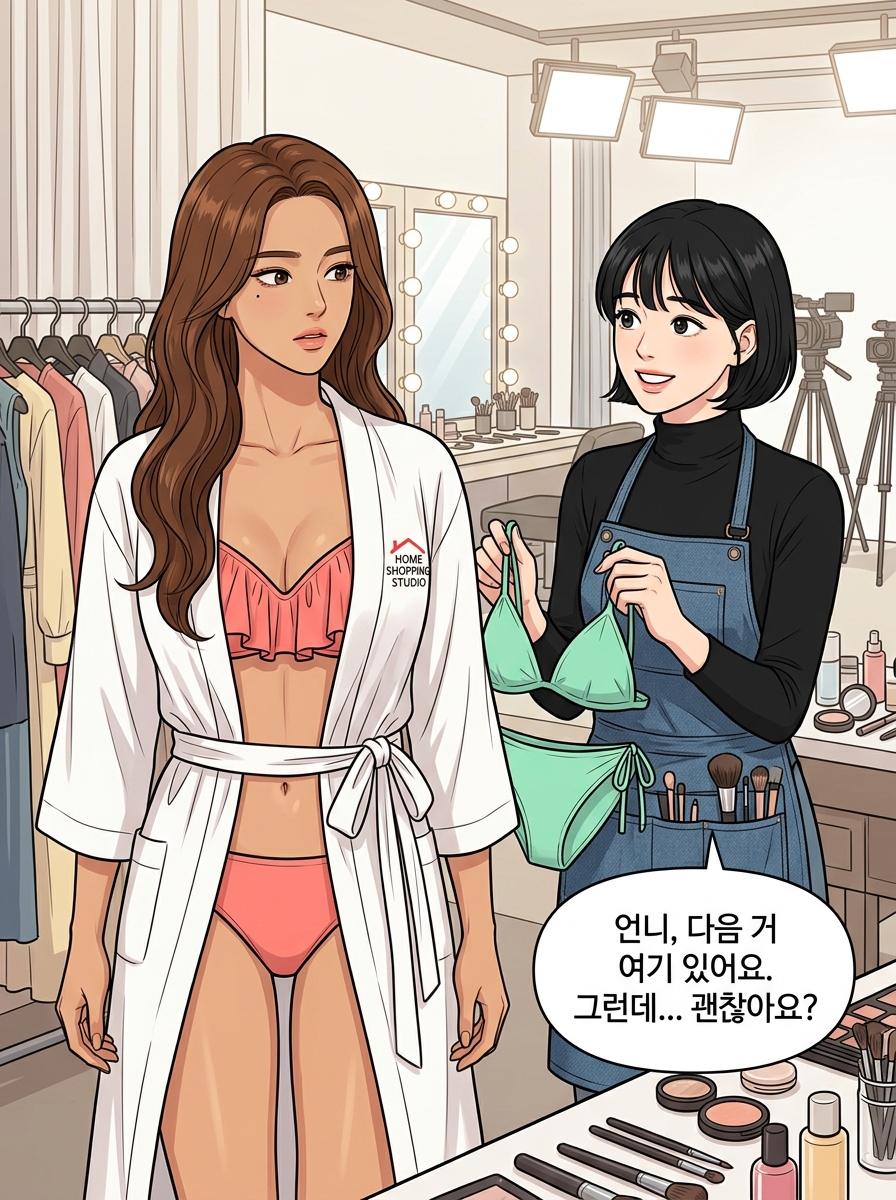 런웨이는 비키니 9컷