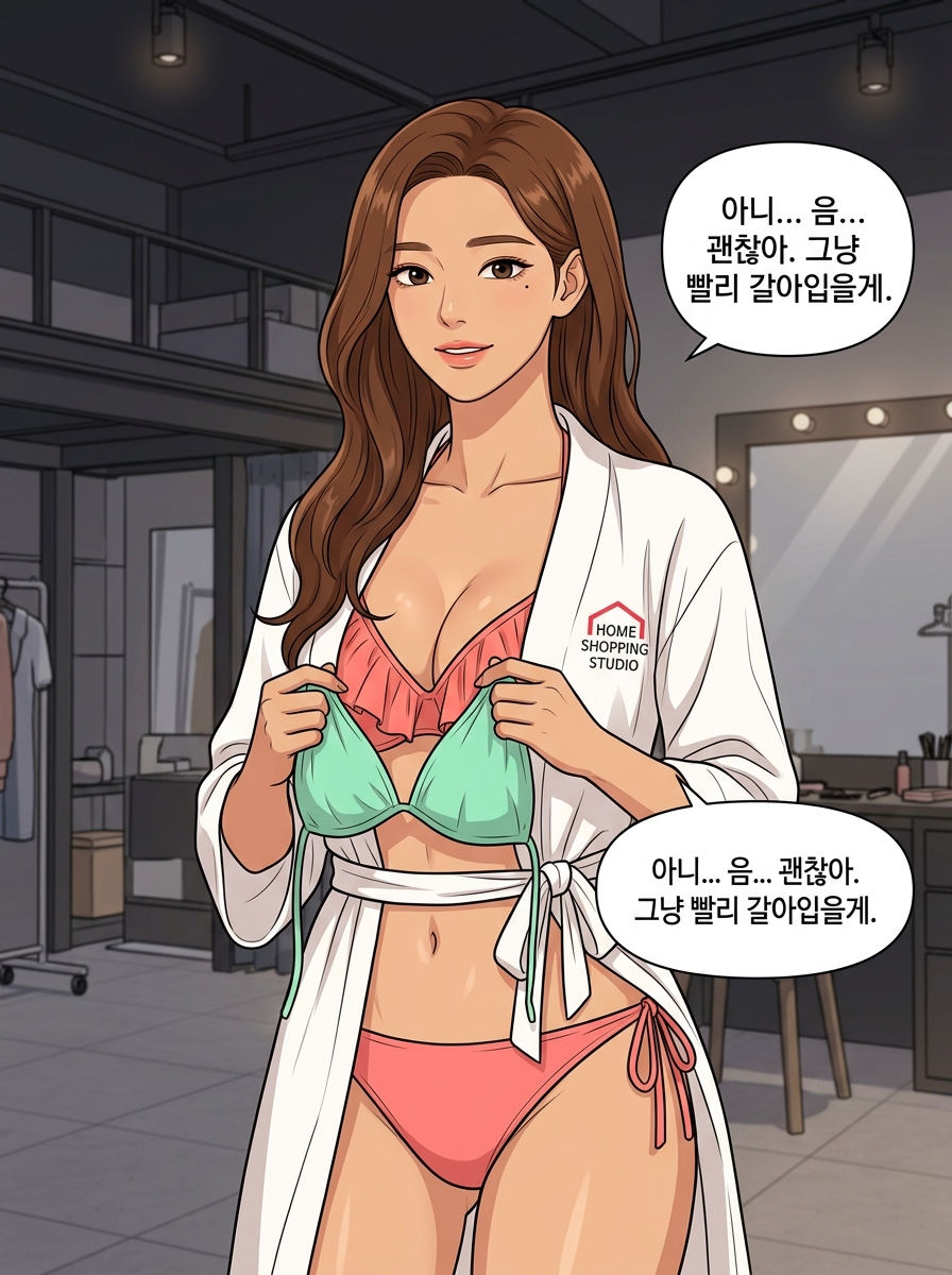 런웨이는 비키니 16컷
