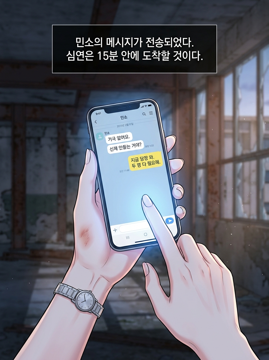 어둠 속의 23개 별 - 심판자들의 귀환 7화: 1999년 컨테이너 박스 - 은폐된 23개의 이름 13컷