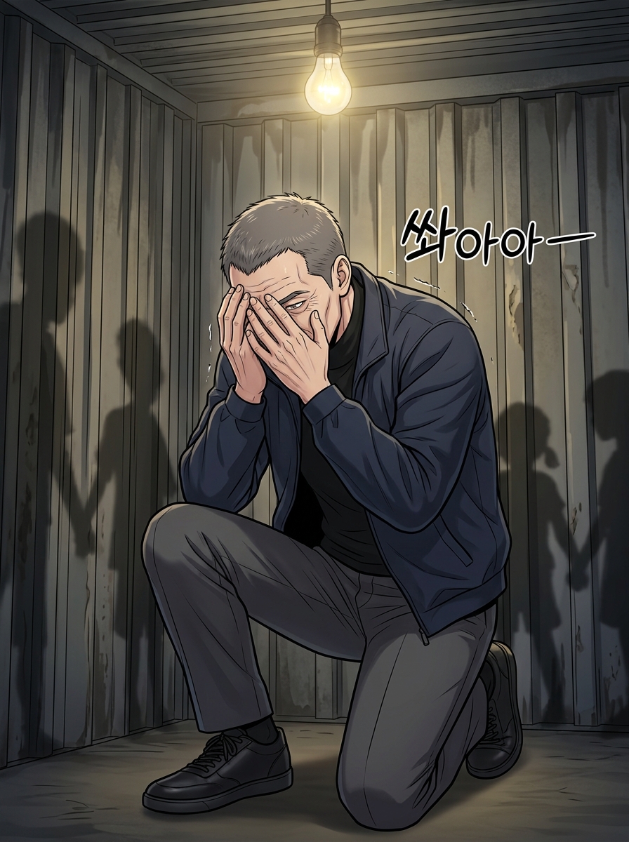어둠 속의 23개 별 - 심판자들의 귀환 7화: 1999년 컨테이너 박스 - 은폐된 23개의 이름 27컷