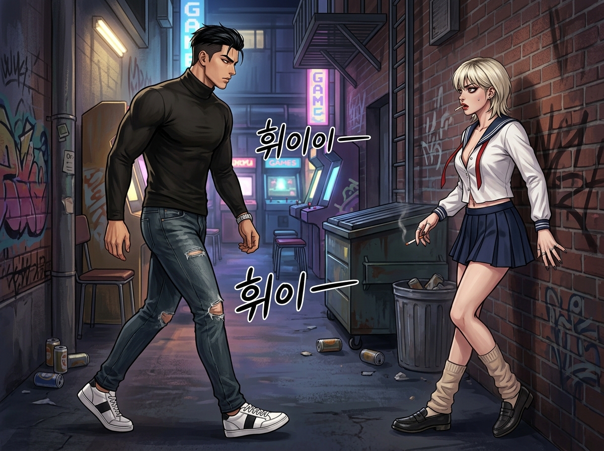 나츠코, 불량소녀의 금지된 도발 12컷
