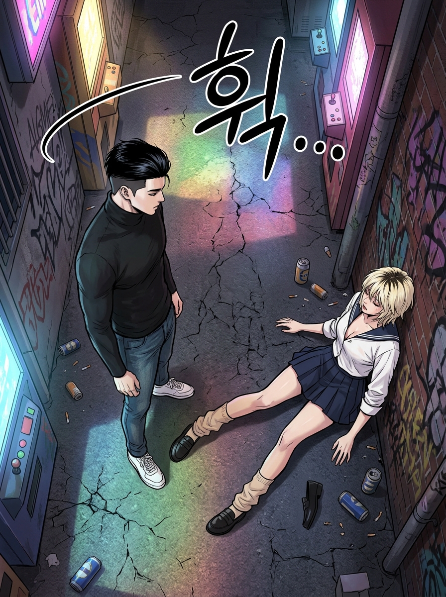 나츠코, 불량소녀의 금지된 도발 22컷