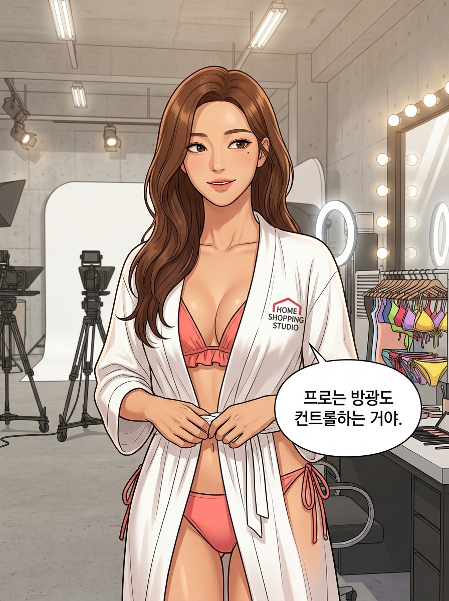 런웨이는 비키니 4컷