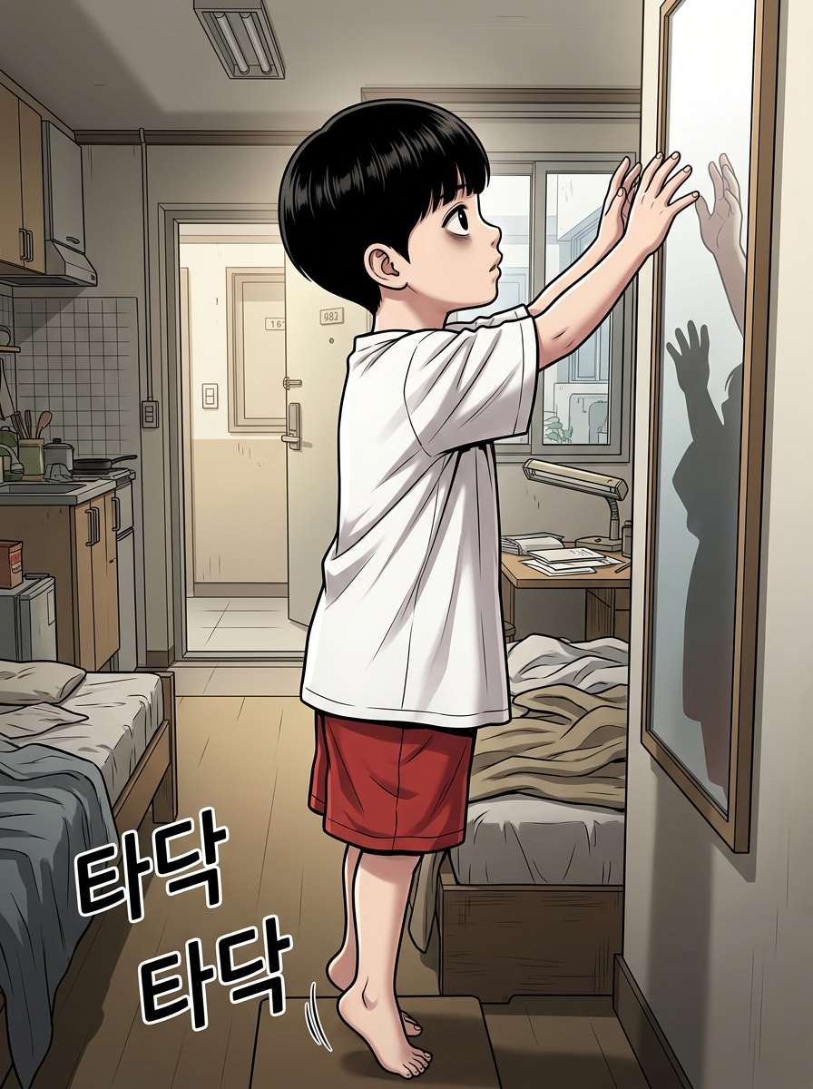 어린 아이가 되었다 3컷