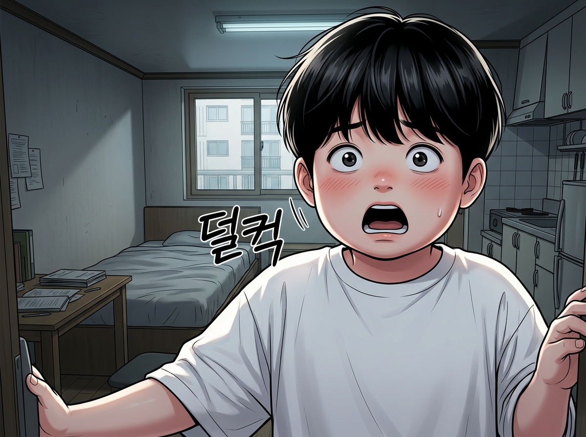 어린 아이가 되었다 4컷