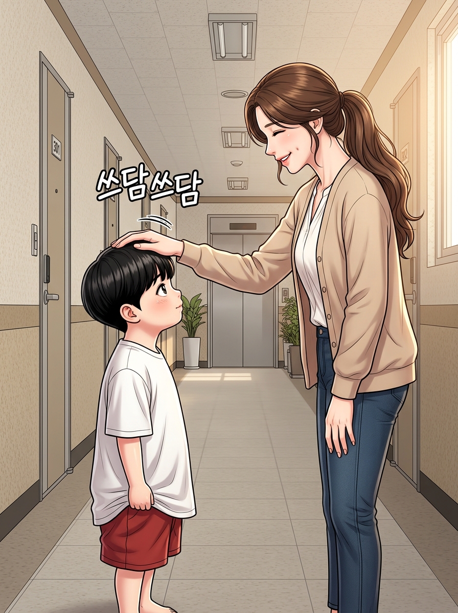 어린 아이가 되었다 25컷