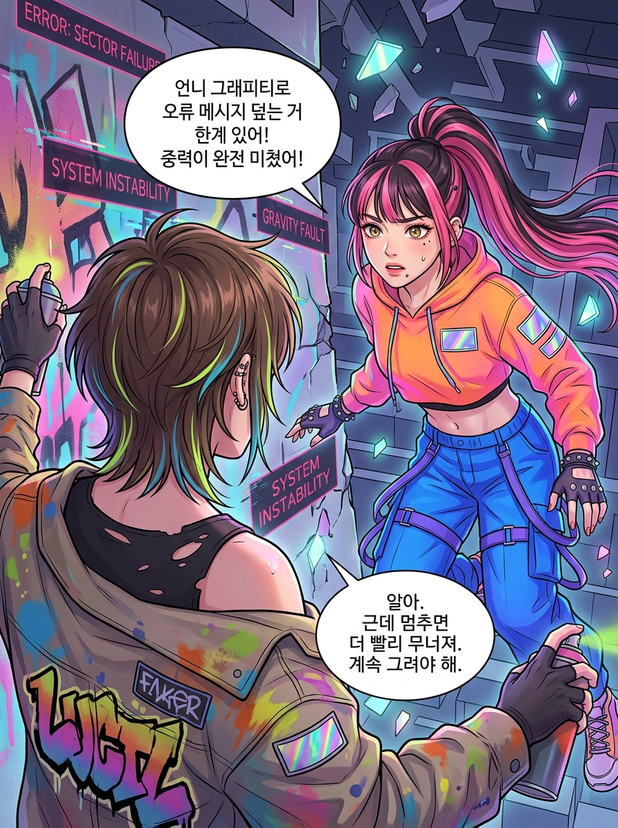 언타이틀드: 비트 위의 구원 4컷
