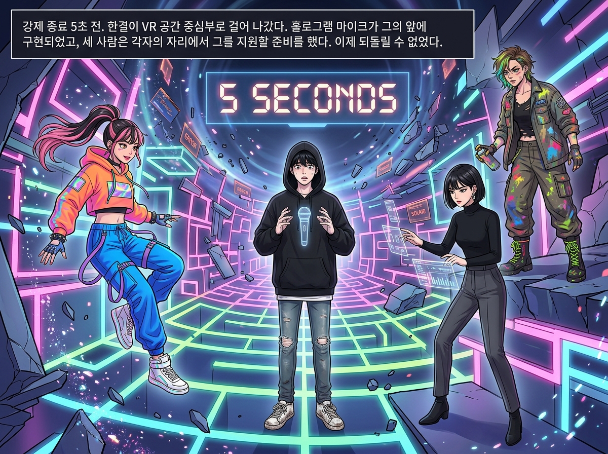 언타이틀드: 비트 위의 구원 9컷