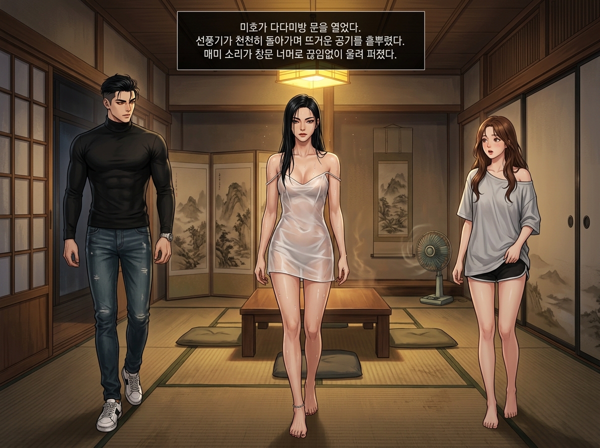 여름밤의 금지된 관계 13컷
