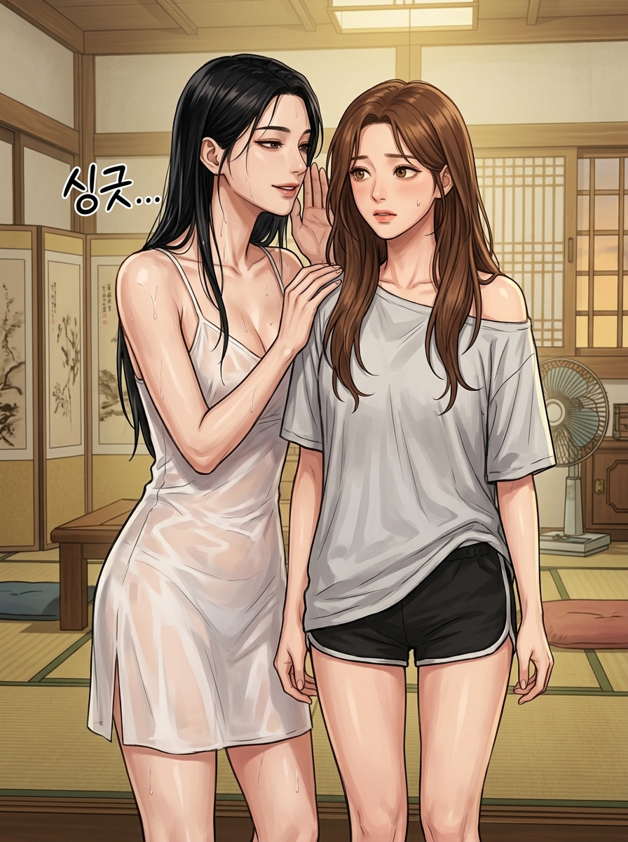여름밤의 금지된 관계 16컷