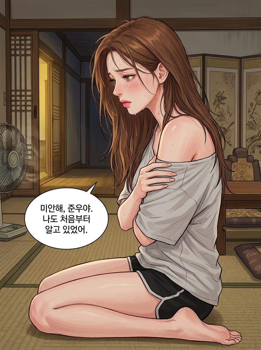 여름밤의 금지된 관계 27컷