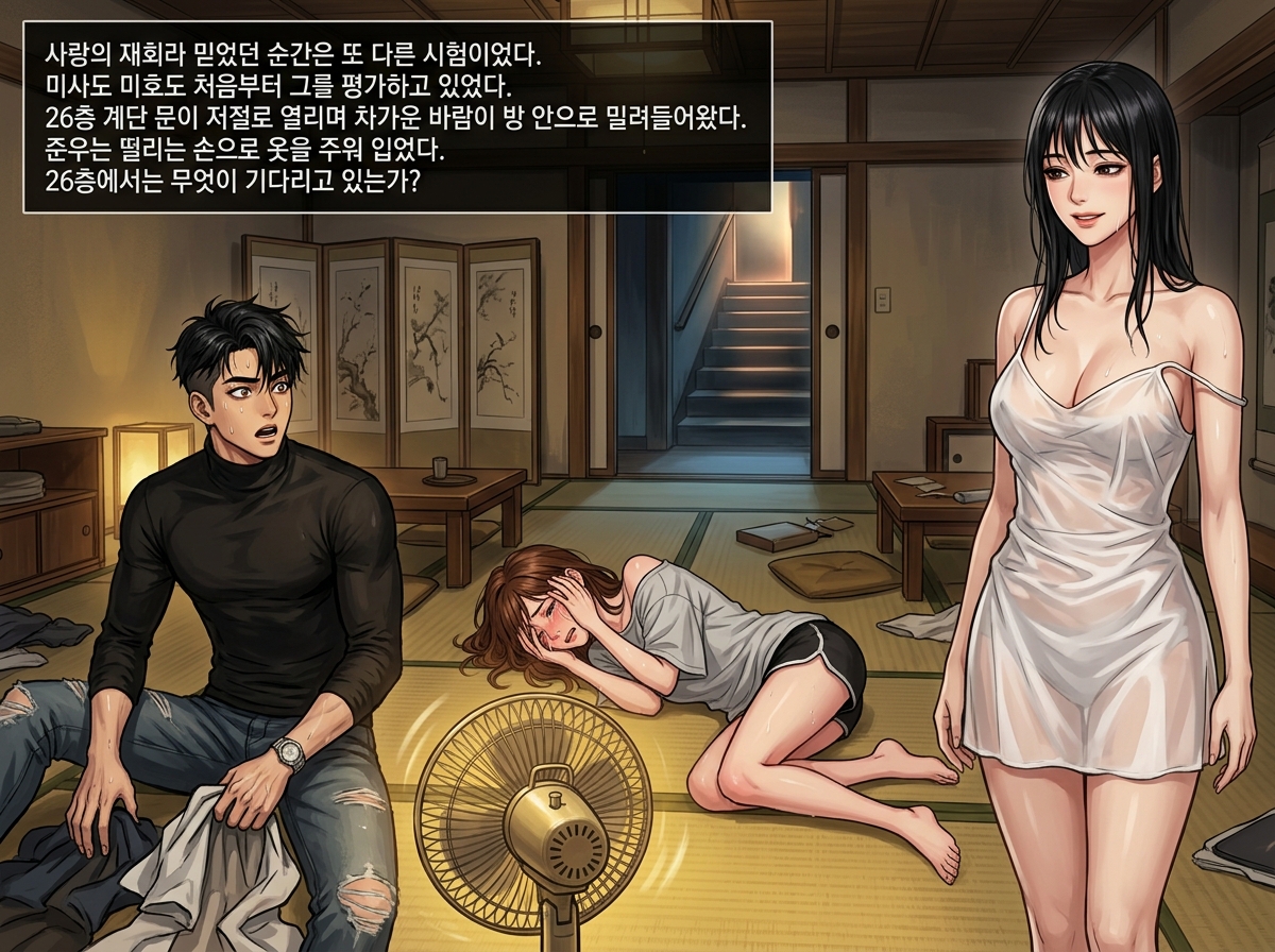 여름밤의 금지된 관계 30컷