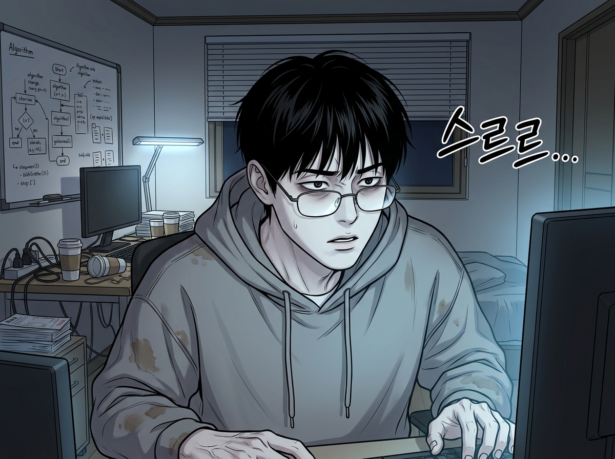 응답하는 죽은 자 4컷