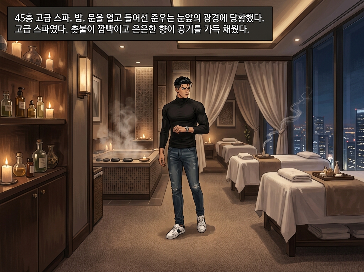 관능의 오일: 인내의 한계 9컷