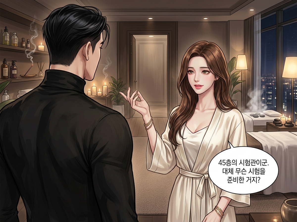 관능의 오일: 인내의 한계 11컷