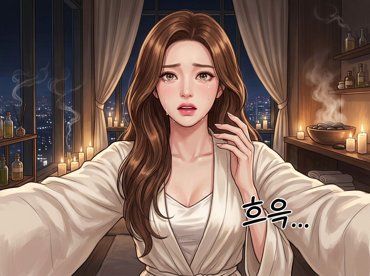 관능의 오일: 인내의 한계 25컷