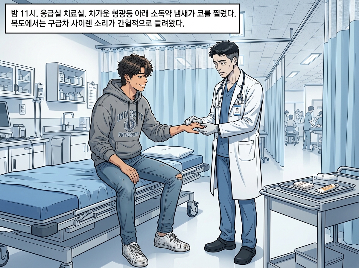 시간의 틈 24화: 0회차 타임라인 - 화상의 기원 11컷