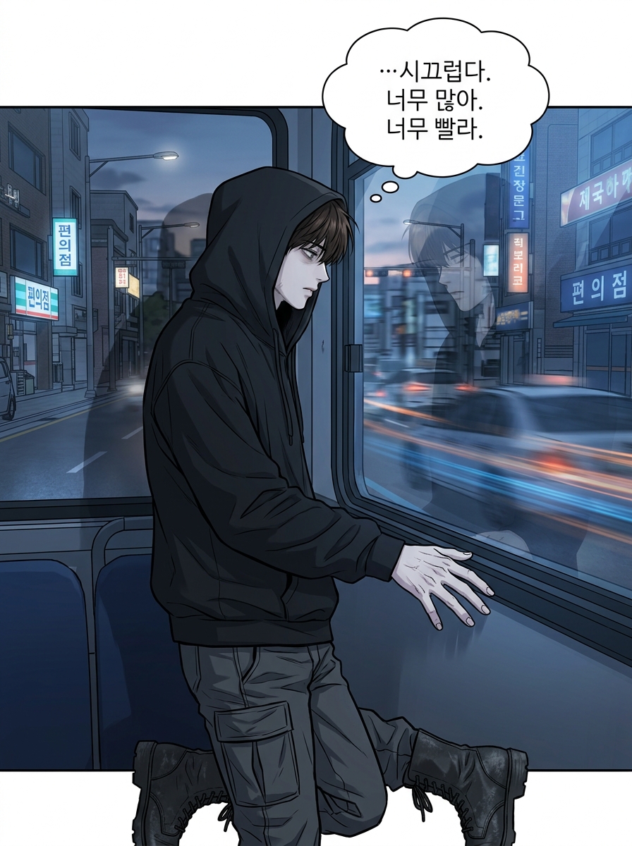 도심 속 맹수 4컷