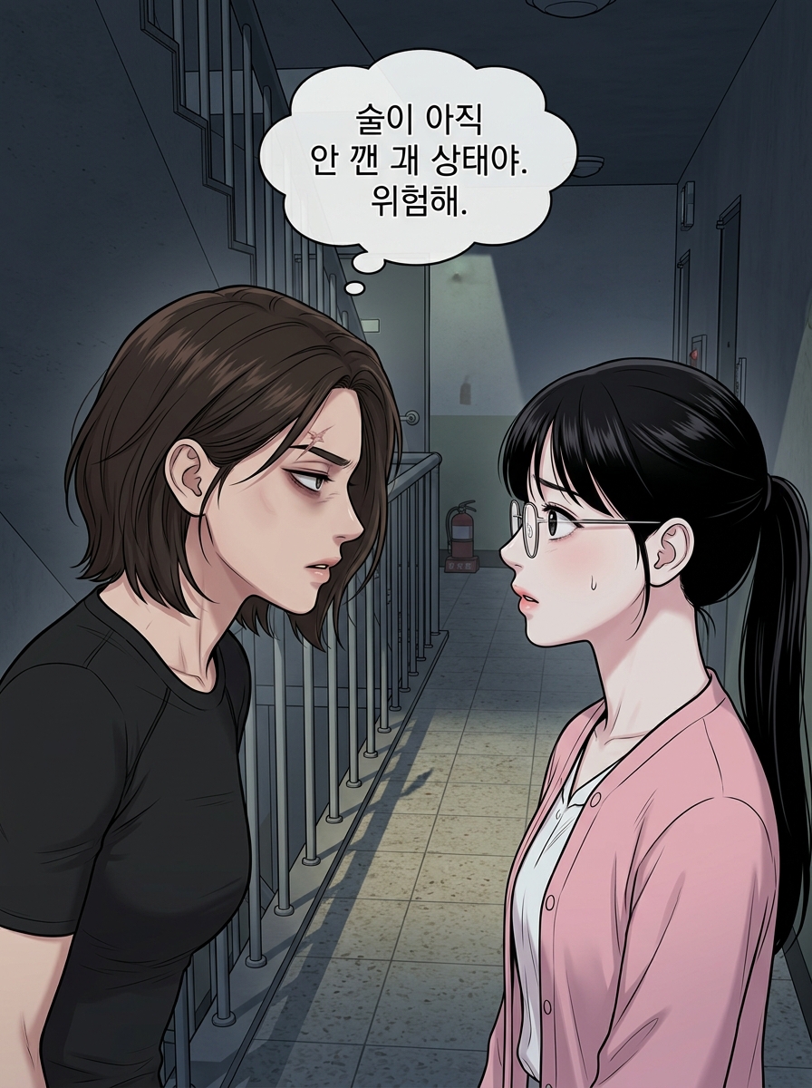 5층까지 1미터 6컷
