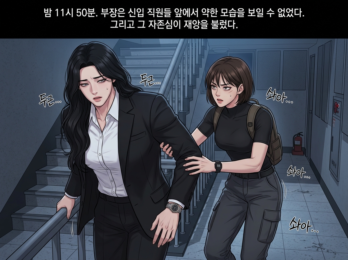5층까지 1미터 9컷