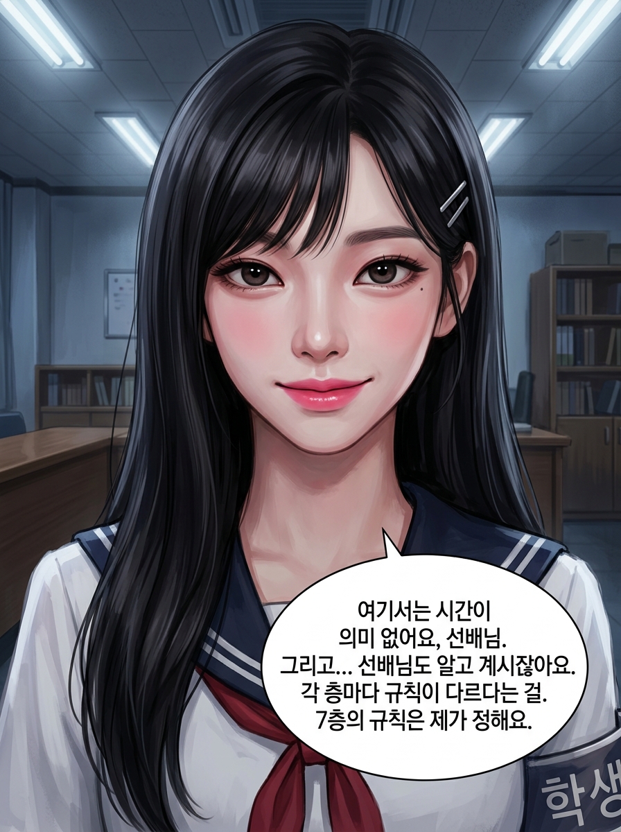 교복 속의 거울 11컷