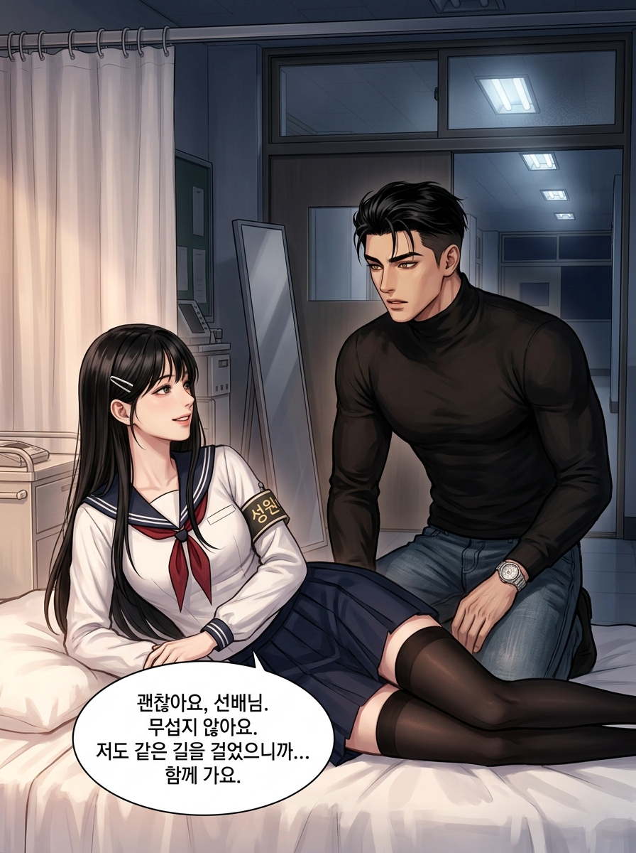교복 속의 거울 22컷