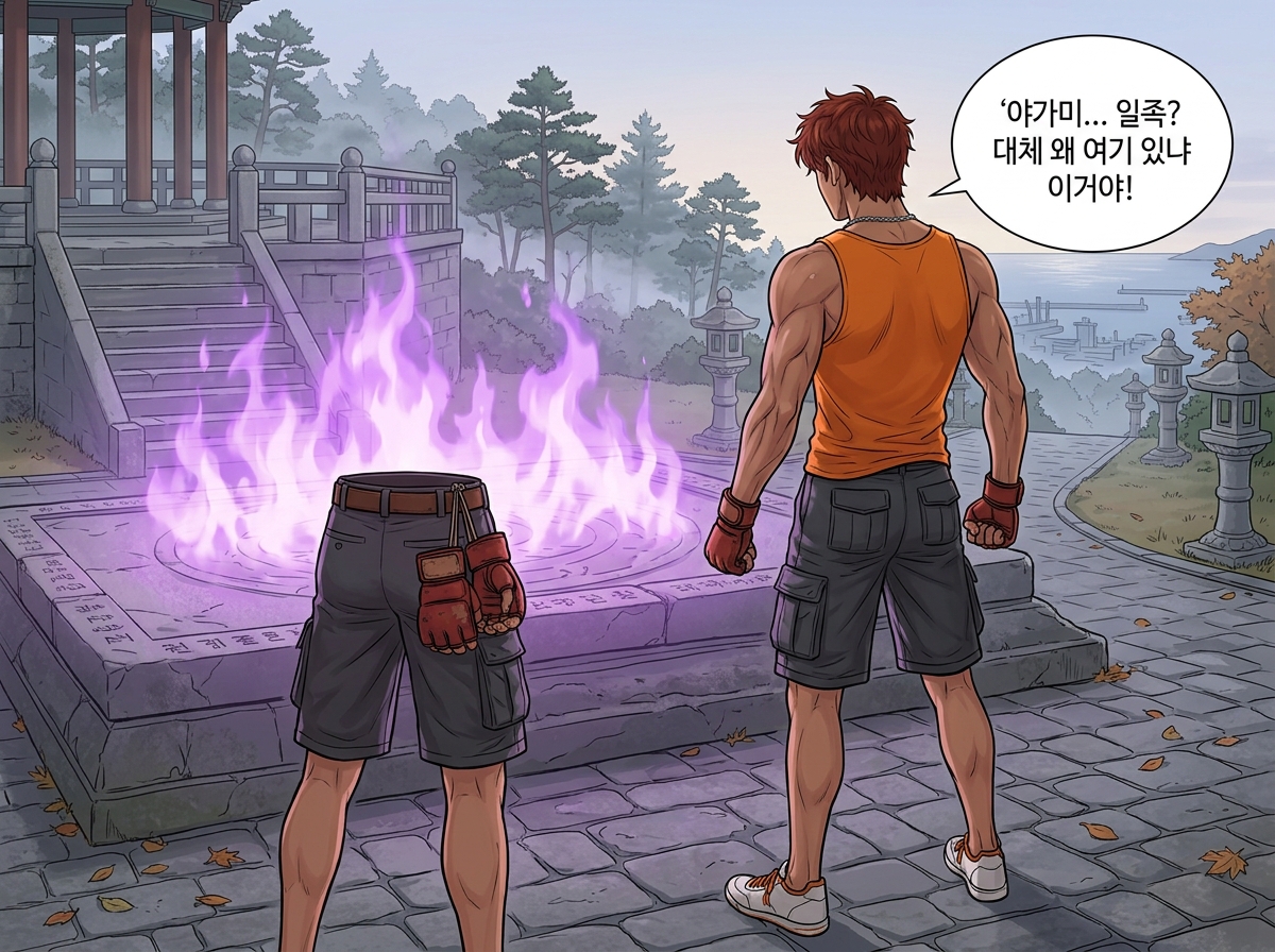 용두산의 보라빛 불꽃 12컷