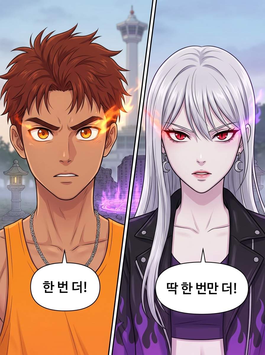 용두산의 보라빛 불꽃 24컷