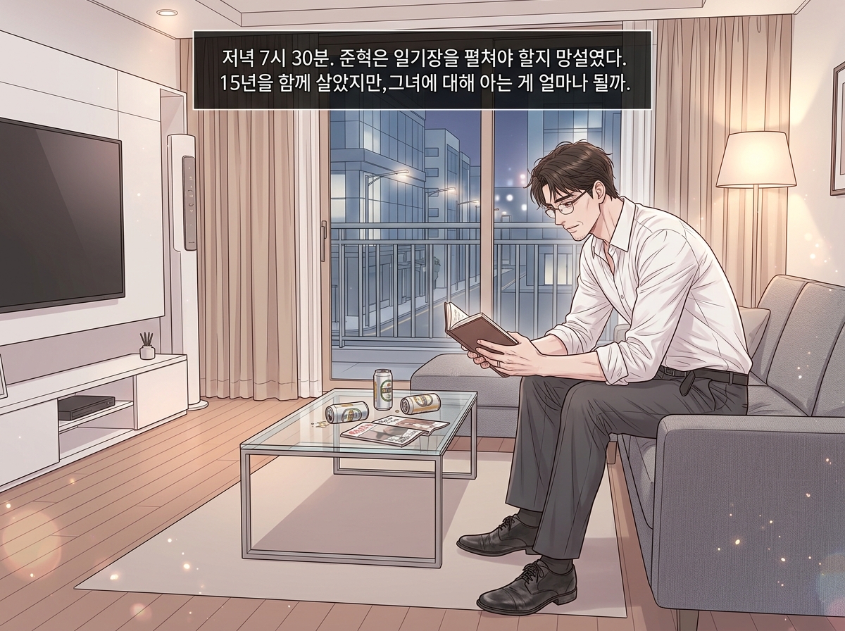 그녀가 숨긴 진실 9컷