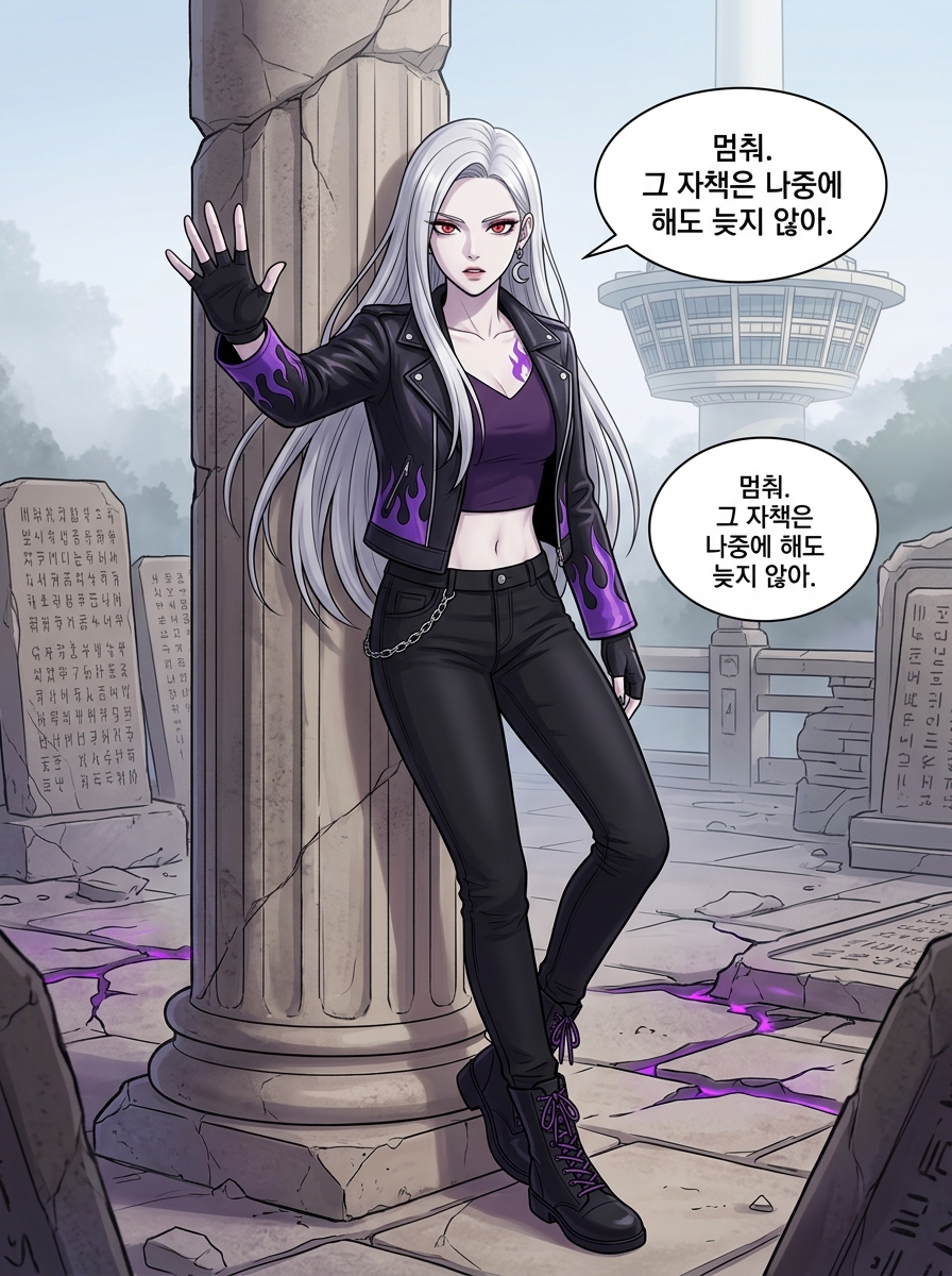 송도의 대지신 4컷