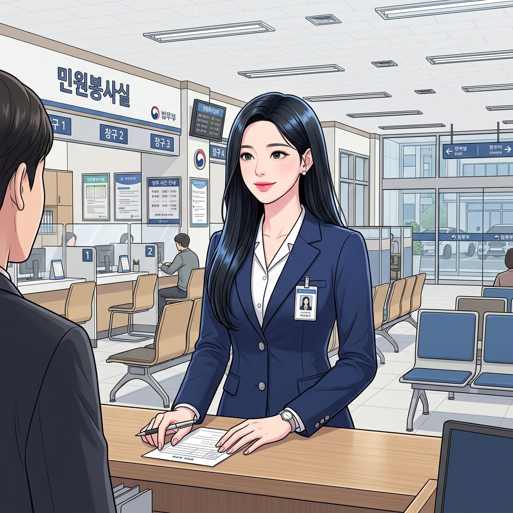 민원의 여왕 5화: 선배의 조언 23컷