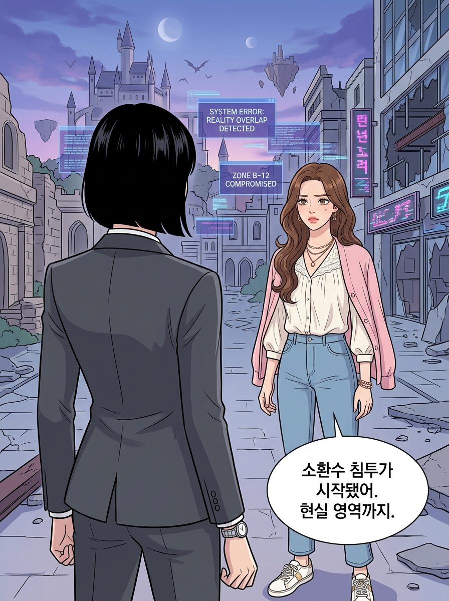 접속 불가 구역 4컷
