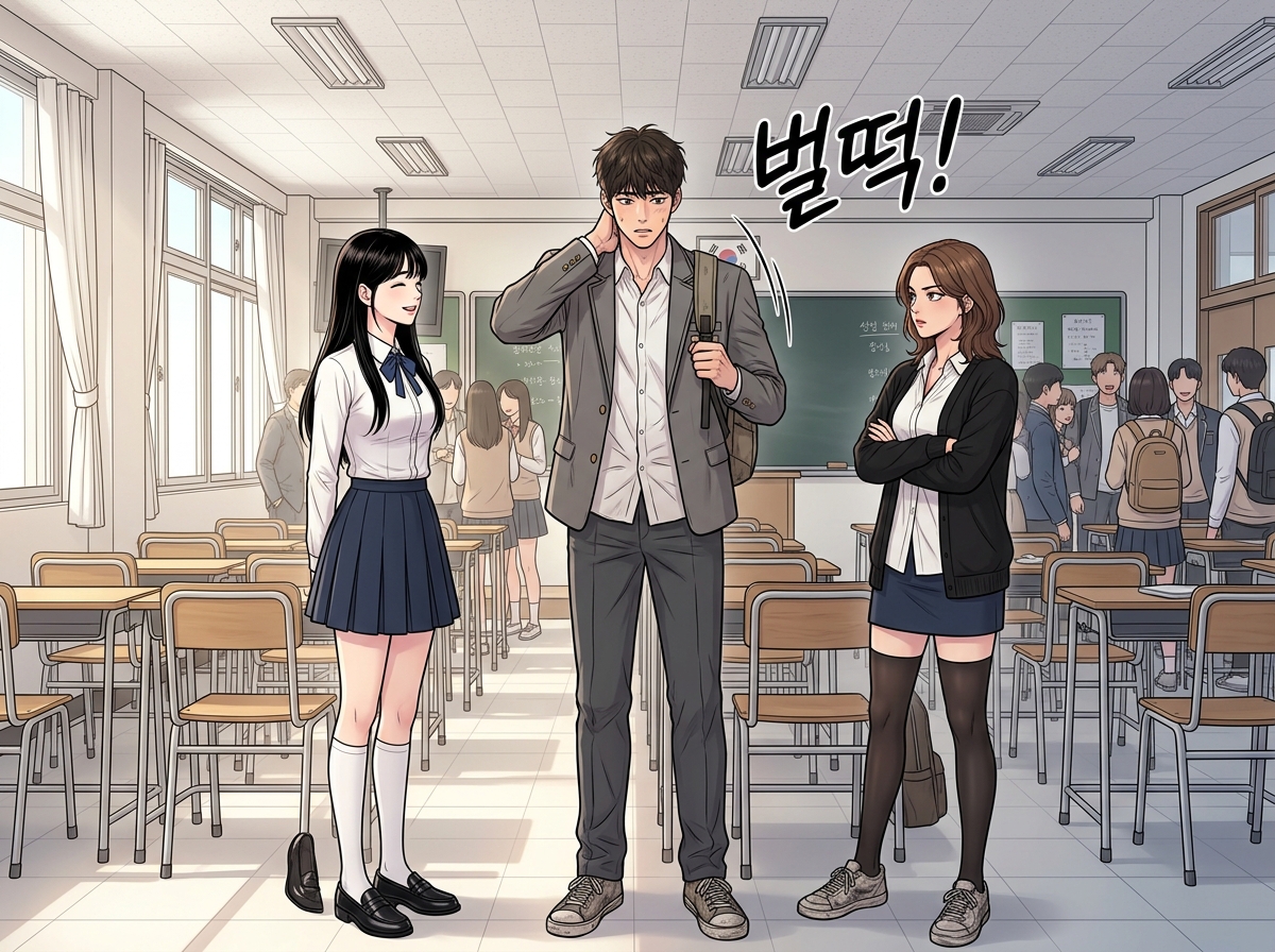 예상치 못한 관심 18컷
