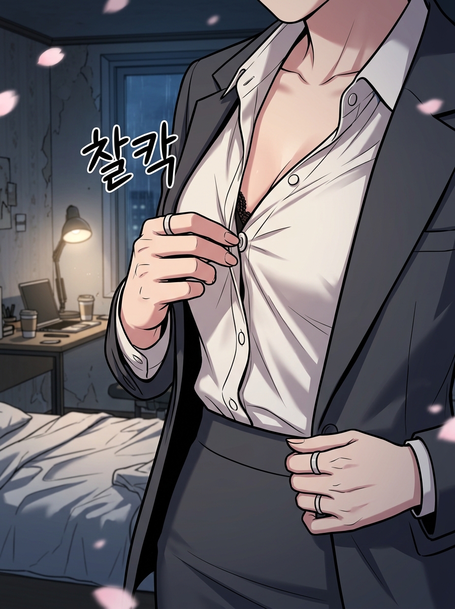현실 침식 4컷