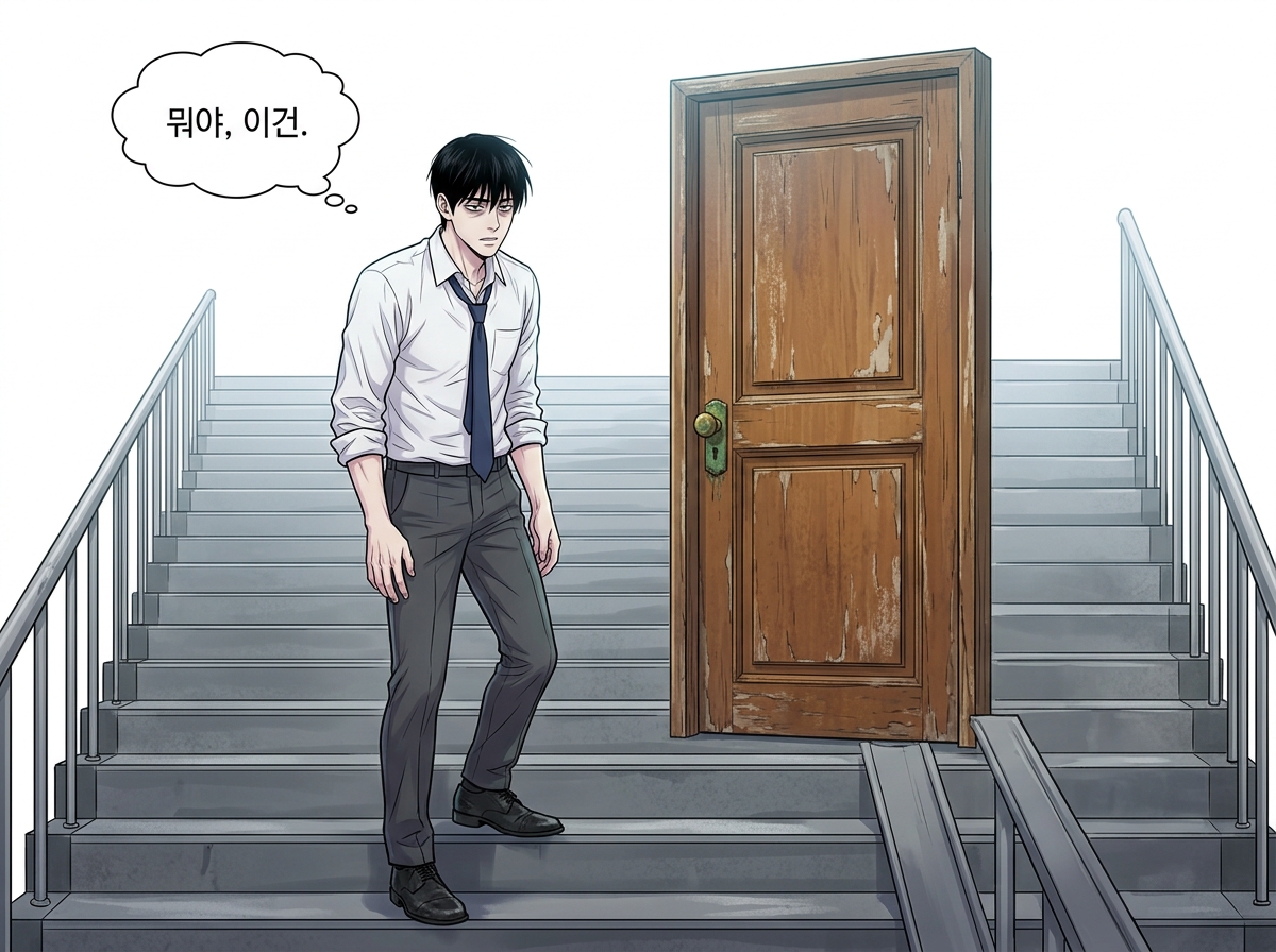 계단 끝의 용서 4컷