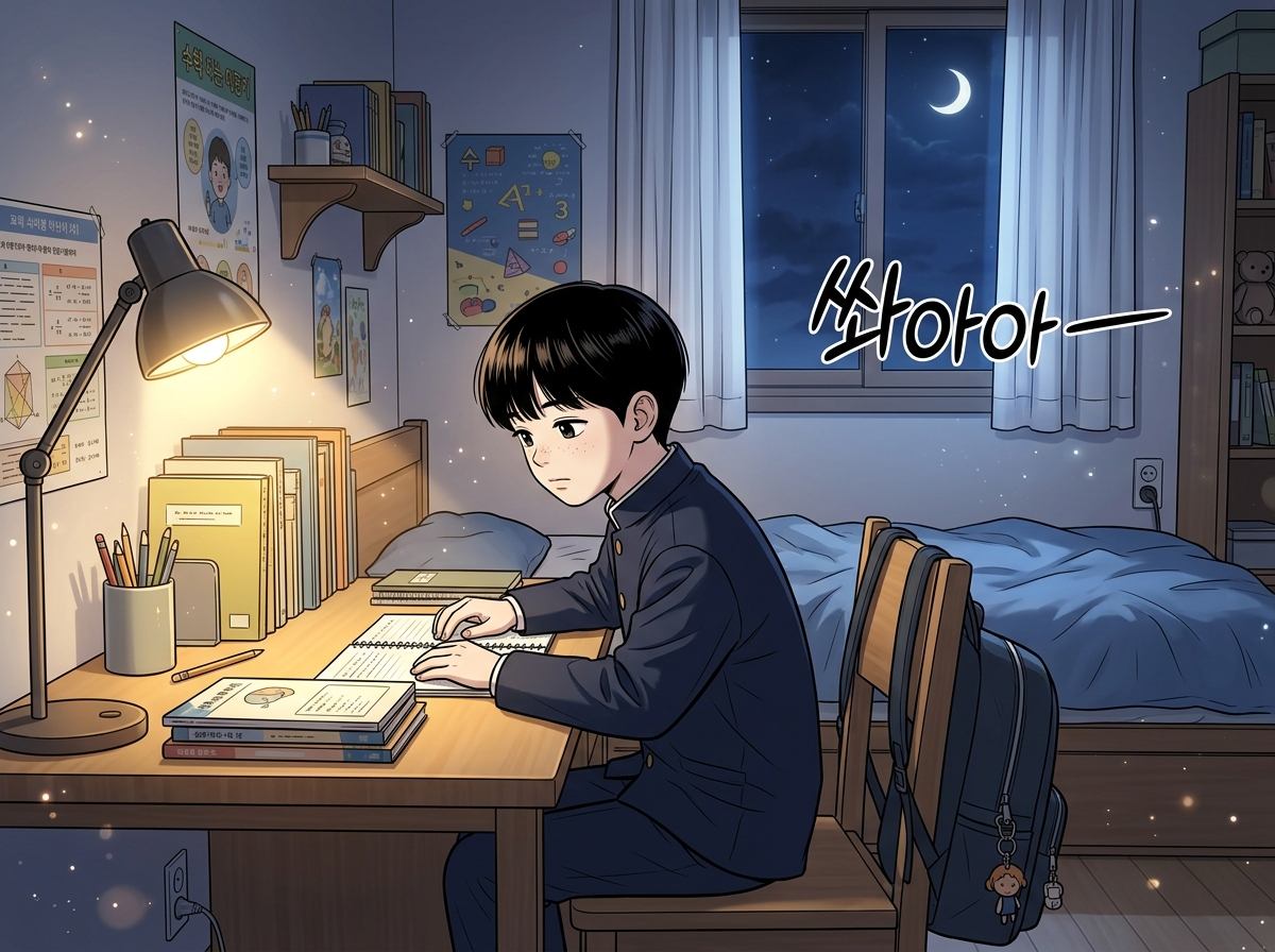 숫자마을의 초대장 7컷