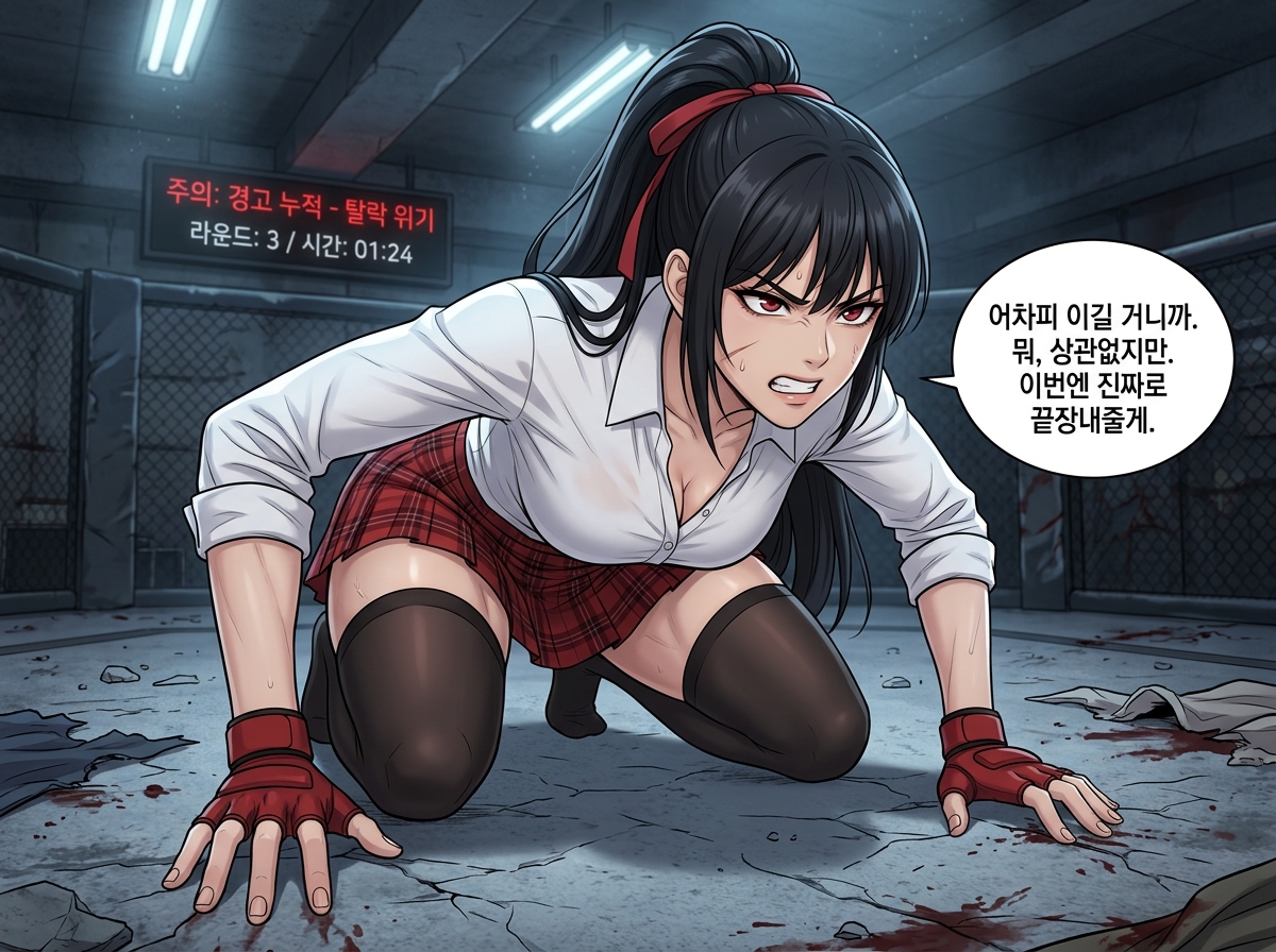 붉은 리본의 역전 - 각성의 대가 5컷