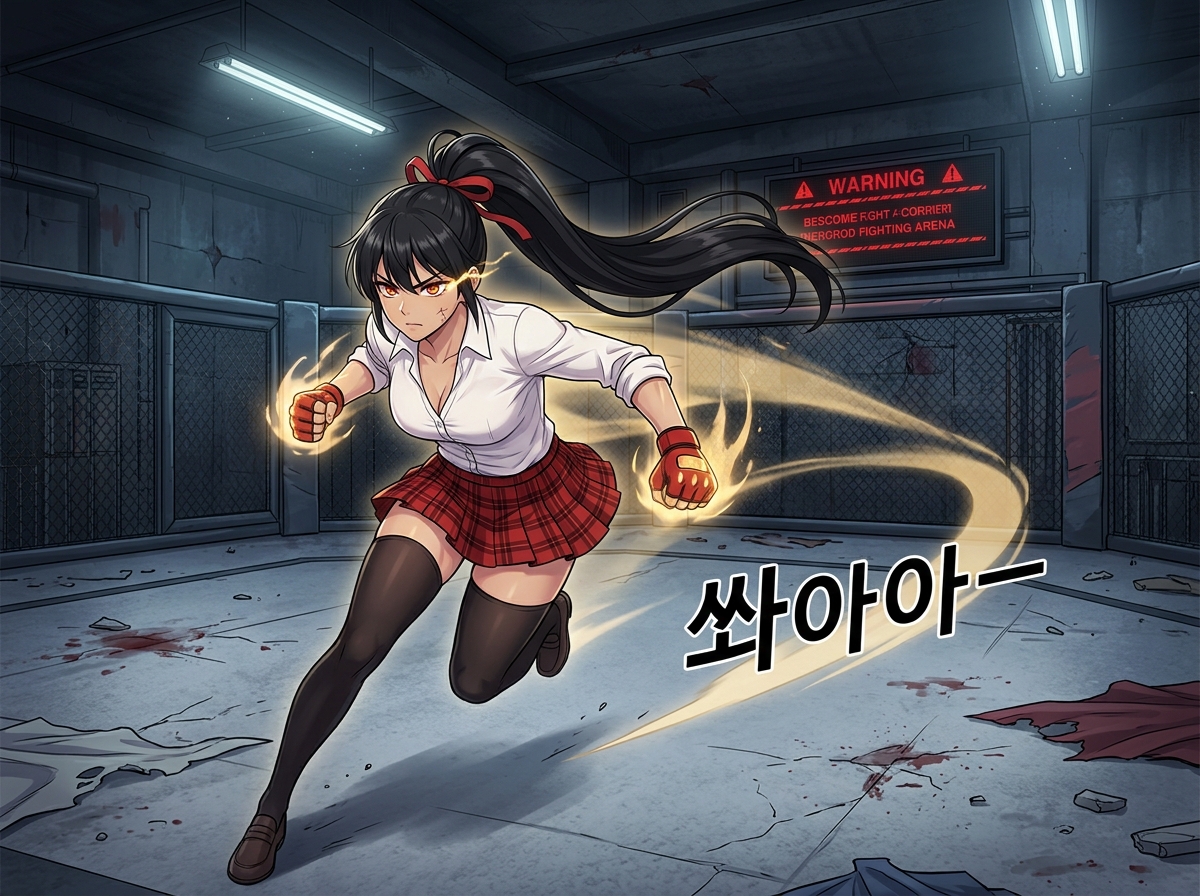 붉은 리본의 역전 - 각성의 대가 9컷