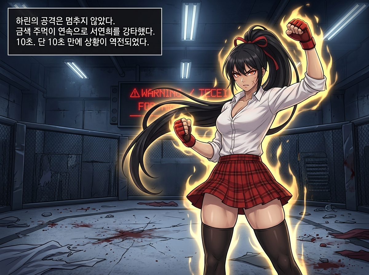 붉은 리본의 역전 - 각성의 대가 13컷