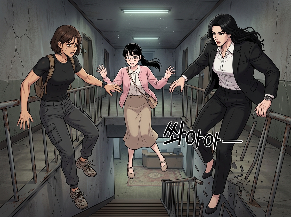 계단의 반란 19컷