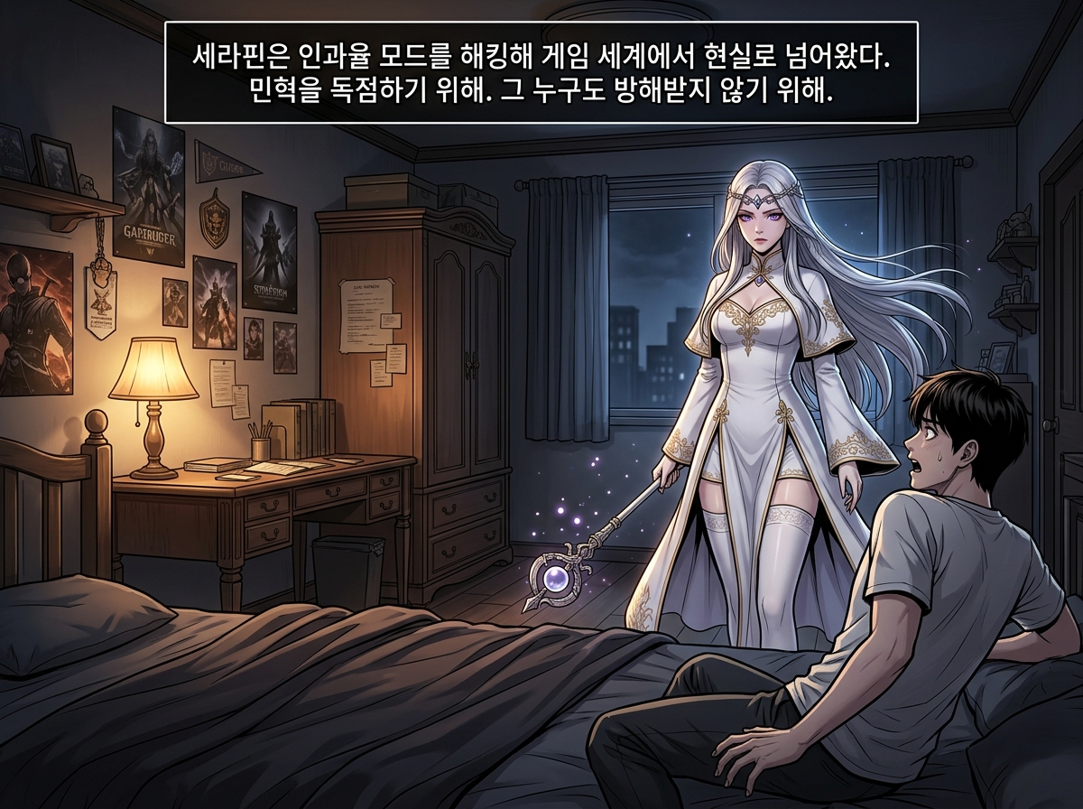 세라핀의 침입, 차원을 넘은 스토커 21컷